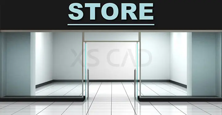 retail store construction drawings